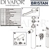 Bristan Solo Non Thermostatic Healthcare Tap Spares